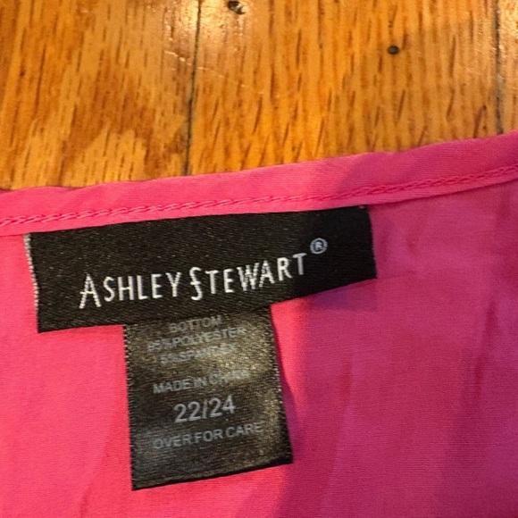 Ashley Stewart Pink Dolman Sleeve Bodysuit - Picture 6 of 9